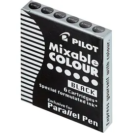Чернила Pilot Parallel Pen черный (6 штук в упаковке)
