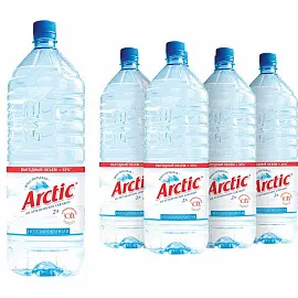 Вода питьевая Arctic негазированная 2 л (6 штук в упаковке)