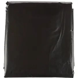 Мешки для мусора на 200 л черные (ПВД, 50 мкм, в упаковке 50 штук, 90х130 см)