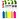 Закладки клейкие неоновые STAFF "СТРЕЛКИ", 45х12 мм, 100 штук (5 цветов х 20 листов), на пластиковом основании, 111355