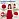 Набор для уроков труда ПИФАГОР, клеенка ПВХ, накидка фартук с нарукавниками, красная, 227061 Фото 4