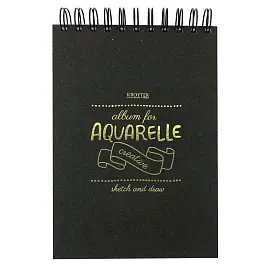 Альбом для акварели Kroyter Aquarelle 145х240 мм 40 листов