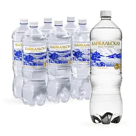 Вода питьевая Байкальская негазированная 1.5 л (6 штук в упаковке)