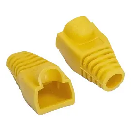 Колпачок ExeGate BC45-100-YL RJ-45 желтый (EX292849RUS0) 100 штук в упаковке
