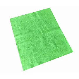 Салфетки хозяйственные микрофибра 40х35 см 100 г/кв.м зеленые 5 штук в упаковке