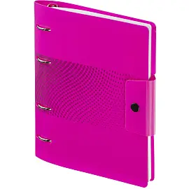 Ежедневник недатированный Attache Digital пластик A5 136 листов розовый (175x220 мм)