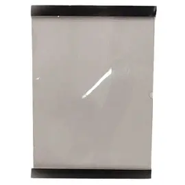 Ценникодержатель на магните вертикальный А6 прозрачный (10 штук в упаковке)