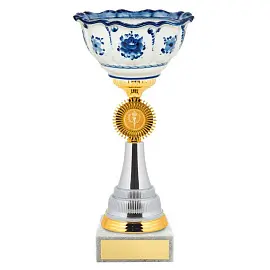 Кубок Российские традиции керамика/мрамор (высота 30 см)