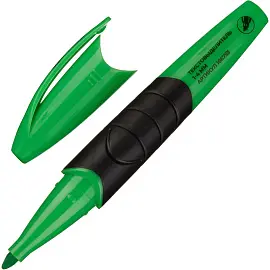 Текстовыделитель Комус зеленый (толщина линии 1-4 мм)