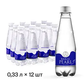 Вода питьевая Baikal Pearl Жемчужина Байкала негазированная 0.33 л (12 штук в упаковке)