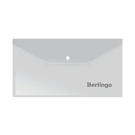 Папка-конверт на кнопке Berlingo, С6, 180мкм, матовая
