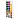 Краски акварельные Луч Zoo медовые 24 цвета