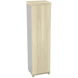 Шкаф для одежды Easy Director (дуб шамони светлый/серый, 554х445х2105 мм)