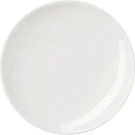Тарелка десертная фарфор Kunstwerk диаметр 150 мм белая (артикул производителя 03010157)
