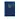 Книга учета OfficeSpace, А4, 96л., клетка, 200*290мм, бумвинил, цвет синий, блок офсетный с гербом Фото 1
