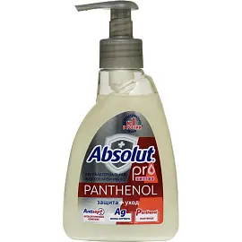 Мыло жидкое Absolut pro серебро+пантенол антибактериальное 250 г