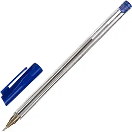 Ручка шариковая неавтоматическая Стамм синяя (толщина линии 0.7 мм)