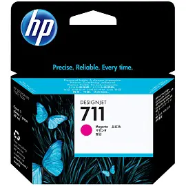 Картридж струйный HP 711 CZ131A пурпурный оригинальный