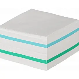 Блок для записей Attache 90x90x50 мм разноцветный проклеенный (плотность 65 г/кв.м)
