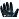 Перчатки защитные Diggerman Light хлопковые с нитрильным покрытием белые/синие (размер 10, XL) Фото 0