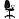 Кресло офисное Prestige O черное (ткань, пластик)