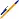 Ручка шариковая неавтоматическая Attache Economy синяя (оранжевый корпус, толщина линии 0.5 мм) Фото 1
