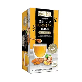 Чай Gold Kili Имбирный напиток с куркумой и медом 10 пакетиков