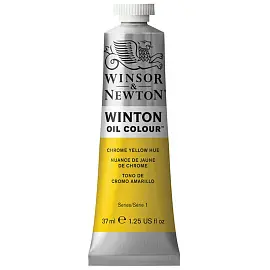 Краска масляная художественная Winsor&Newton "Winton", 37мл, туба, желтый хром