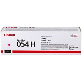 Картридж лазерный Canon 054H M 3026C002 пурпурный оригинальный повышенной емкости