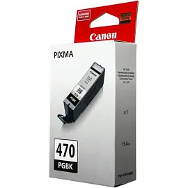 Картридж струйный Canon PGI-470 BK 0375C001 черный оригинальный