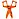 Ножницы ПИФАГОР "Тигренок", 120 мм, с безопасными пластиковыми лезвиями, оранжевые, картонная упаковка с европодвесом, 236858 Фото 1