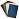 Обложки для переплета картонные ProfiOffice A4 270 г/кв.м синие текстура кожа (100 штук в упаковке) Фото 1