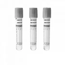 Вакуумные пробирки д/исслед.глюкозы 2 мл (13х75 мм) Lab-Vac 100шт/уп