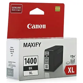 Картридж струйный Canon PGI-1400XL 9185B001 черный оригинальный повышенной емкости