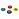 Магниты БОЛЬШОГО ДИАМЕТРА, 50 мм, КОМПЛЕКТ 4 штуки, цвет АССОРТИ, в блистере, BRAUBERG, 231736 Фото 3