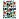 Тетрадь 160л., А4 клетка на гребне BG "Яркий орнамент", глянцевая ламинация, твердая обложка