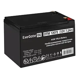 Батарея для ИБП ExeGate DTM 12072 (12V 7,2Ah, клеммы F1)