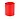 Подставка-стакан СТАММ "Фаворит", пластиковая, квадратная, тонированная красная Фото 1