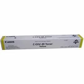 Картридж лазерный Canon C-EXV49 8527B002 желтый оригинальный