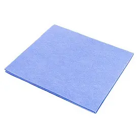 Салфетки хозяйственные вискоза 38х30 см 90 г/кв.м голубые 3 штуки в упаковке