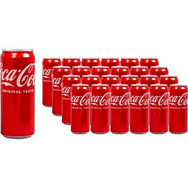 Напиток Coca-Cola газ. ж/б, 0,33л, Польша, 24 шт/уп