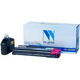 Картридж лазерный NV Print TK-5270M для Kyocera пурпурный совместимый