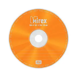 Диск DVD+R Mirex 4.7 ГБ 16x cake box UL130013A1B (50 штук в упаковке)