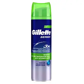 Гель для бритья Gillette Sensitive Skin 200 мл