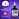 Краска штемпельная BRAUBERG, фиолетовая, 45 мл, на водной основе, 223596 Фото 0