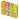 Ластик ЮНЛАНДИЯ "Башенки", 64х15х15 мм, цвет ассорти, картонный держатель, 228719