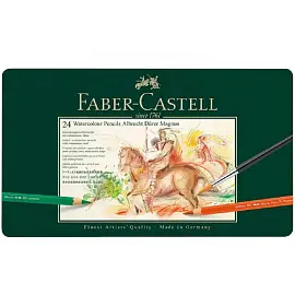 Карандаши цветные акварельные Faber-Castell Albrecht Durer Magnus шестигранные 24 цвета