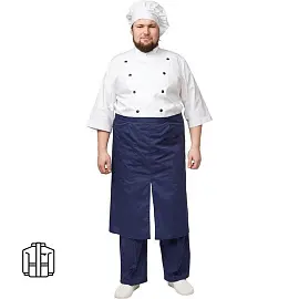 Куртка для пищевого производства у14-КУ мужская белая (размер 64-66, рост 182-188)