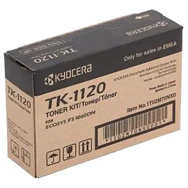 Картридж лазерный Kyocera TK-1120 1T02M70NX1 черный оригинальный