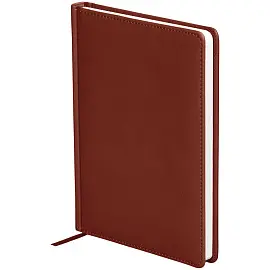 Ежедневник недатированный, А5, 136л., кожзам, OfficeSpace "Winner", светло-коричневый